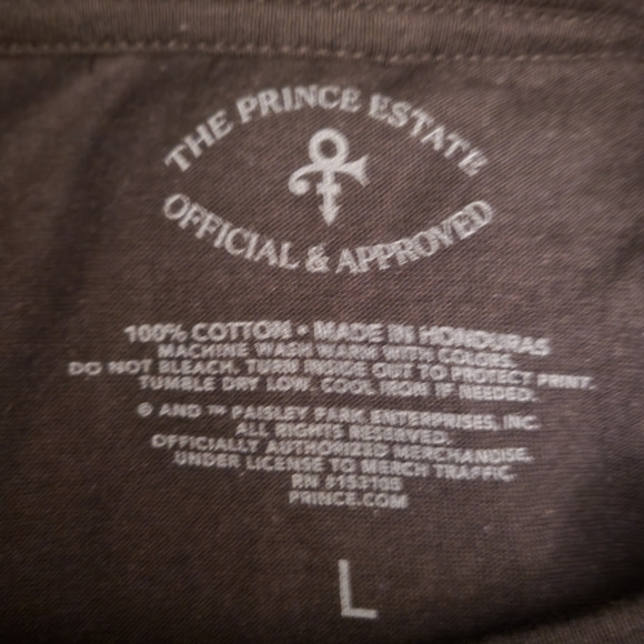 Purple Rain Cover T-Shirt - Picture 3 of 4